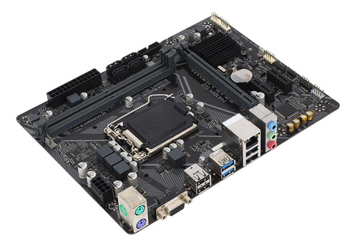 Placa Madre Para Juegos H410m- Ordenador M Atx 2 Con Ranura