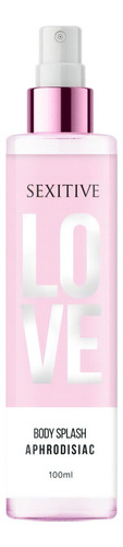 Body Splash  Femenino Afrodisiaco Love Sexitive 100 Ml