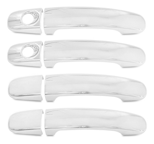Kit Cromado Retrovisor Maçaneta Ranger 13 A 16 Aplique Capa