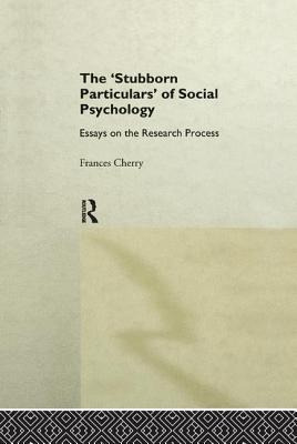 Libro Stubborn Particulars Of Social Psychology: Essays O...