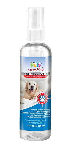 Desinfectante Patas Essentials 125 Ml Perros Gatos Fancypets