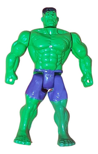 Mini Boneco Hulk Articulado 16cm League Of Heroes