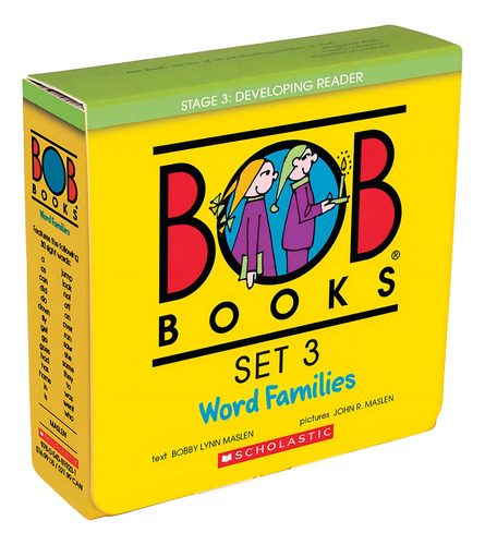 Bob Books Set 3- Word Families, De Bobby Lynn Maslen. Editorial Scholastic Paperbacks, Tapa Blanda En Inglés