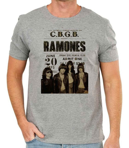 Ramones Remera Coleccion Raras Unicas Varios Modelos