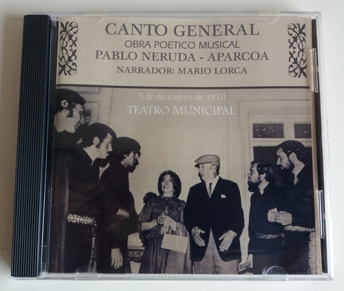 Cd - Aparcoa - Canto General Obra Poetico Musical Alerce