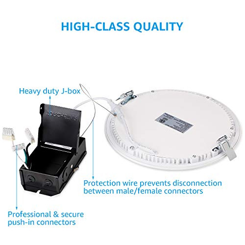 Iluminacion Led Para Empotrar Color Blanco 6pzs Regulable