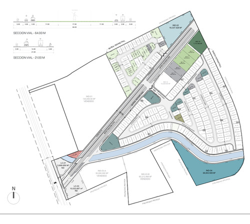 Terreno Industrial En Venta En Satélite Del Norte En Salinas Victoria