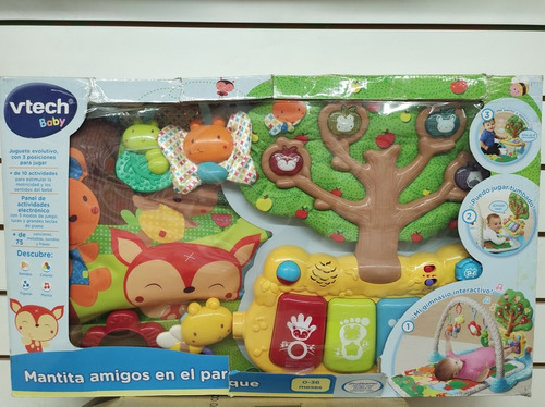 Mantita Amigos En El Parque Vtech Sobres Ruedas Juguetes