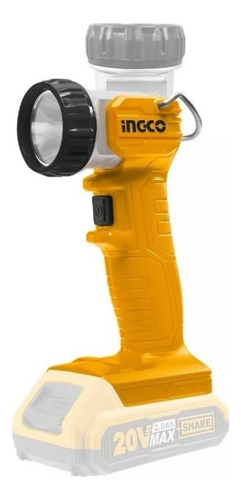Linterna Inalámbrica Ingco 20v 270 Lm Lámpara S/bateria