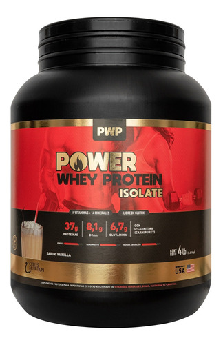 Pwp Power Whey Protein Vainilla [1816 Gr]