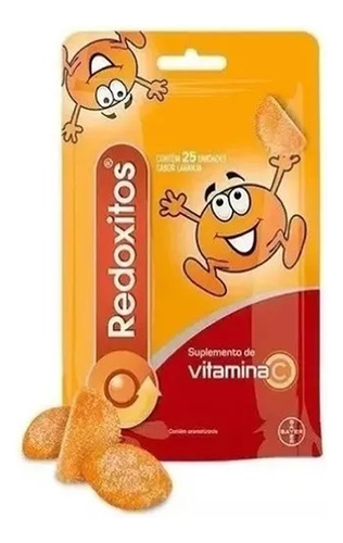 Vitamina C Masticable Redoxitos 25 Unidades