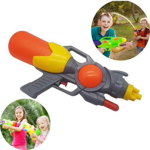 Pistola De Agua Lanzador Arma Juguete Plástica Pileta