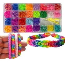 Comprar Kit De Gomitas Loom Bands Premium Para Hacer Pulseras