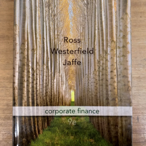 Corporate Finance - Ross Westerfield Jaffe