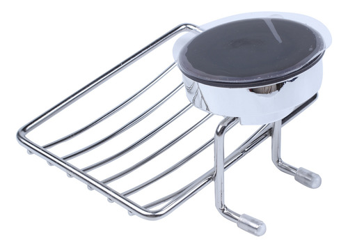 Soporte De Esponja Para Jabonera De Acero Inoxidable Con Suc
