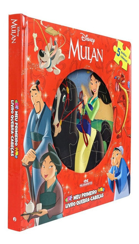 Livro Mulan - Meu Primeiro Livro Quebra-cabecas, De Melhoramentos. Editora Melhoramentos Em Português