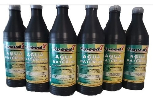 Agua Desmineralizada Para Baterias Speed 7 (por Cajas)