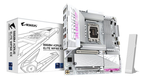 Gigabyte B860m Aorus Elite Wifi6e Ice Intel Core Ultra (seri