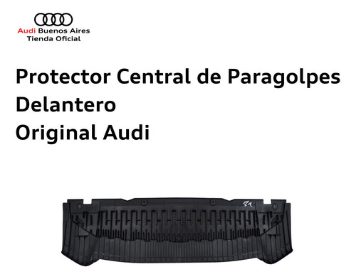 Protector Central De Paragolpes Delantero Audi 8k0-807-233