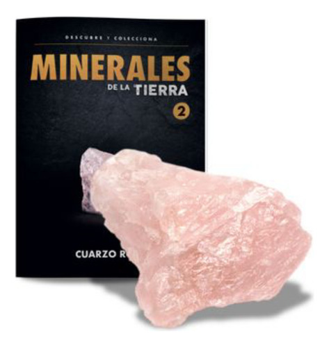 Minerales De La Tierra Número 2 Cuarzo Rosa