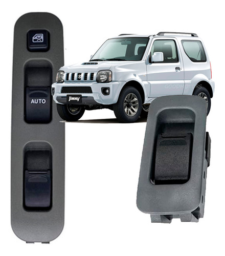 Suzuki Jimny Fj 1998 A 2015, Set Botonera Alzavidrio