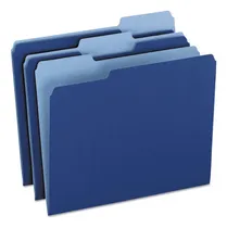 Comprar Paquete De 100 Piezas Folder Carta Azul Rey Tamaño Carta