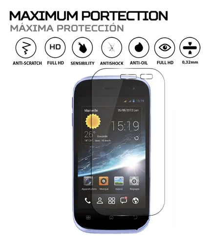 Protector De Pantalla Antishock Para Wiko Cink Slim