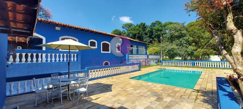 Linda Chácara Mobiliada Com Cozinha Mineira À Venda, Palmeiras - Suzano/sp - Ch00062 - 69304294