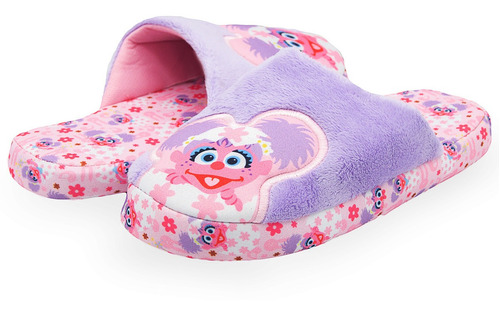 Pantufla Niña Plaza Sesamo Ligeras Suaves Color Rosa 17-26