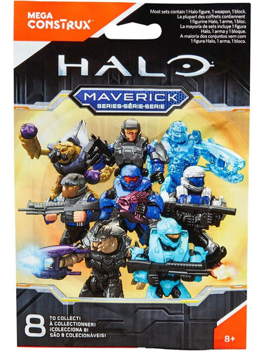 Halo Mega Construx Micro Figuras De Acción Maverick Serie Cn