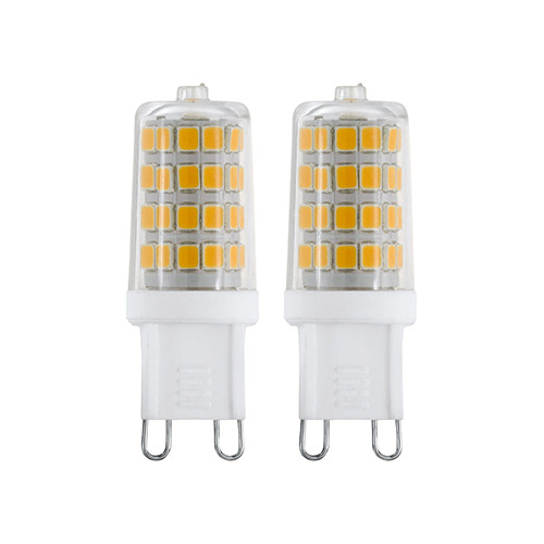 Kit 2 Lámparas Led Smd G9 3w Cálida 320lm