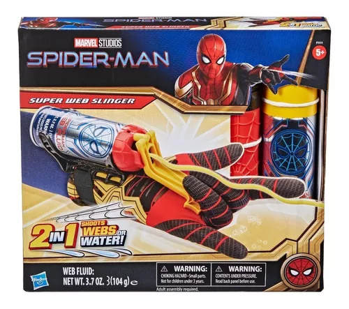 2 Lanzadores De Spiderman Pistola De Agua Juguetes Para Niño