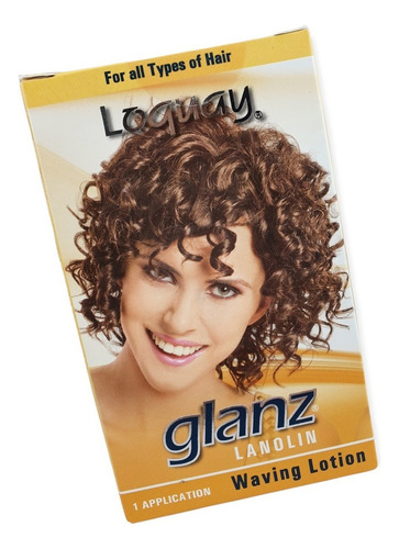 Loción Ondulante Rizos Permanentes Glanz Todo Tipo Loquay