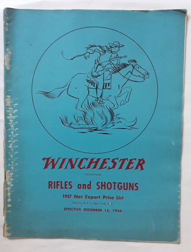 Winchester 1957 Rifles Shotguns Catalog Armas Escopeta 30p