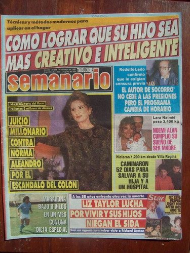 Revista Semanario 566 N Aleandro R Ledo N Alan Maradona