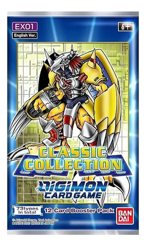 Digimon Card Ex-01 Game Classic Collection Booster Pack