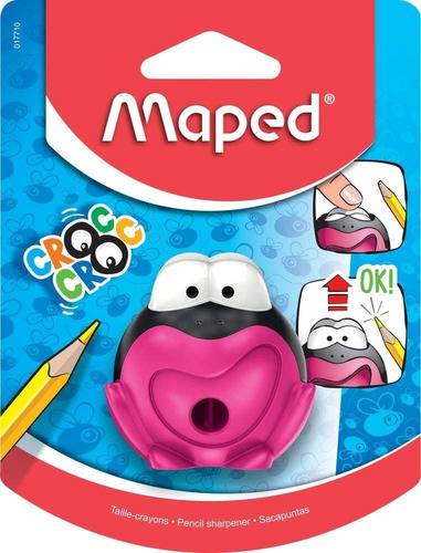 Sacapuntas Croc Croc Innovation 1 Orificio 17710 Maped Edu