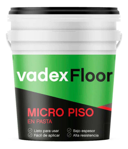 Micropiso Listo Para Usar En Pasta Vadex 20kg Colores - Rex