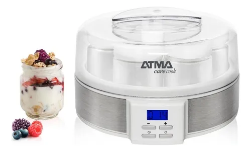 Yogurtera Atma Ym3010e Digital Lcd 7 Jarros 200ml Recetario