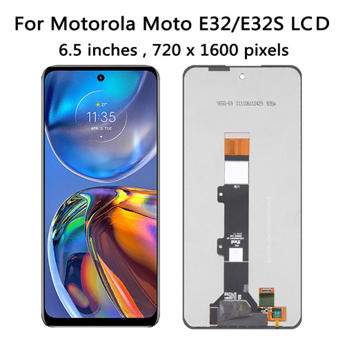 Pm Sroje Pantalla Táctil Lcd For Motorola Moto G22 E32 E32s