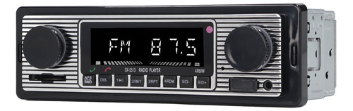 Radio De Coche, Reproductor De Mp3, Bluetooth, Fm, Control R