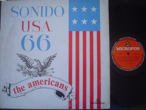 Artesonido: The Americans Lp Sonido Usa 66 Argentina Disco