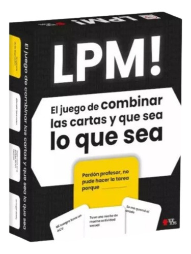 Juego De Mesa Lpm! Combina Cartas Top Toys