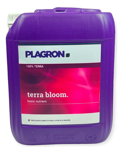 Fertlizante Plagron Terra Bloom 5 Litros