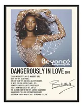 Comprar Poster Beyonce Album Tracklist Dangerously In Love 120x80