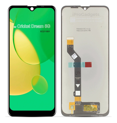 Pantalla Táctil Lcd Display Para Cricket Dream 5g Ec211001