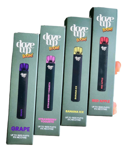 Vaper Doze Up 1600 X 3 Unidades Surtido A