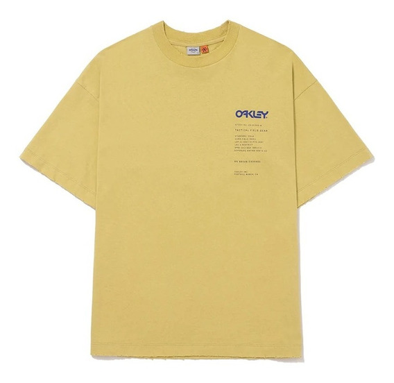 Camiseta Oakley Frogskin Neon Yellow Lancamento | MercadoLivre 📦