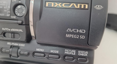 Câmera Sony Hxr-nx5n Bolsa Bateria E Carregador Preto (Usado)