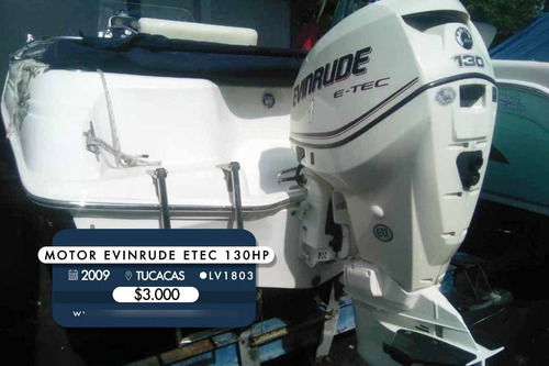 Imagen 1 de 5 de Motor Evinrude Etec 130hp Lv1803